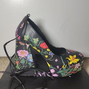 Floral High Heel
